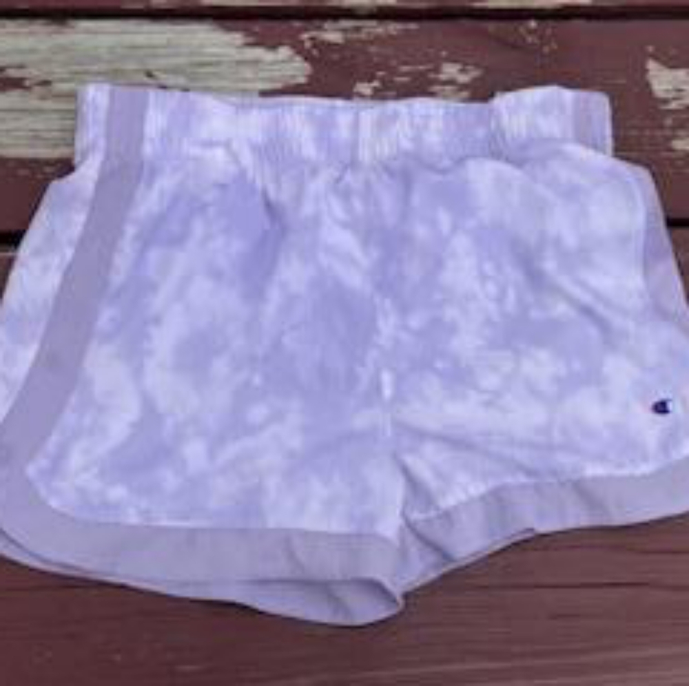 Kids Purple Swishy Shorts